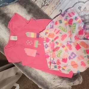 Girls two piece Gymboree shirt set